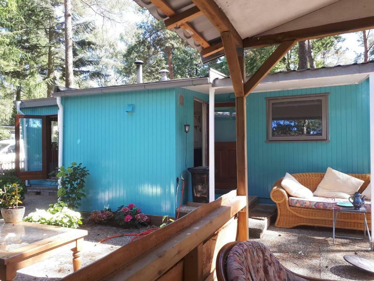 Boshuis Turquoise / Smaakvol Genieten Op De Veluwe Hoenderloo Exterior photo